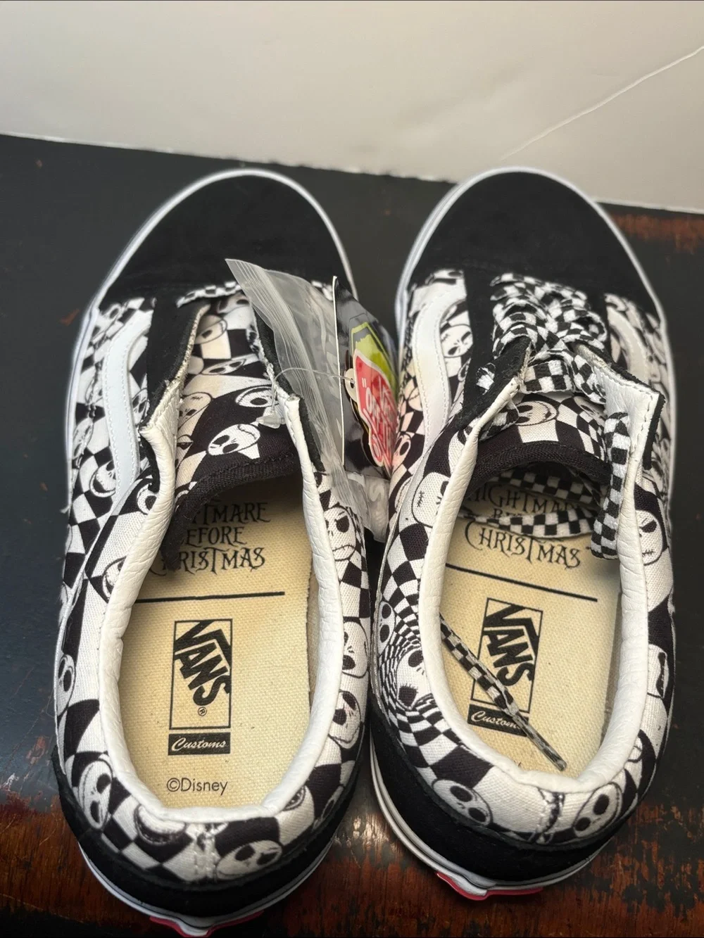 NWT Vans Nightmare Before Christmas Collaboration Sneakers ( Jack Skellington)